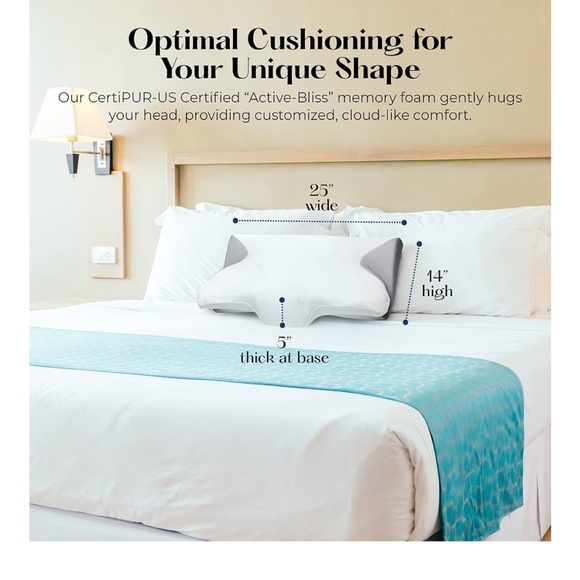 Sutera Orthopedic Contour Pillow NWT - Picture 4 of 4